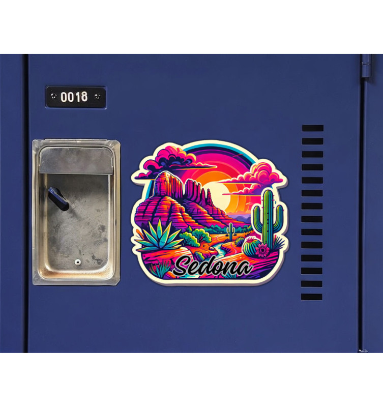 Sedona Arizona Fridge Magnet or Laptop Sticker gallery