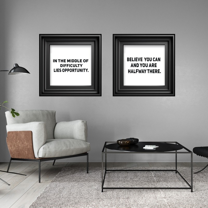 Motivational Wall Art - Peel and Stick Vinyl/removable Wall Decals. 3D illusion. gallery