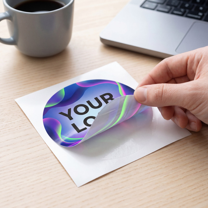 Custom Logo Stickers Die Cut Vinyl Decals Waterproof UV Resistant 2"-20" Size gallery