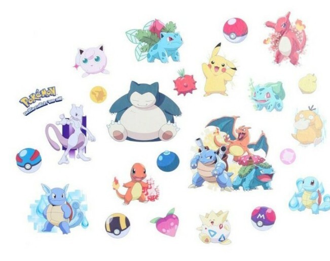Pokémon Characters Wall Decals