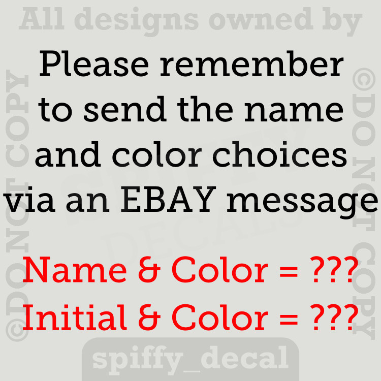 MONOGRAM WITH GRAPHIC Personalized Name Vinyl Wall Decal Sticker Boys Nursery gallery