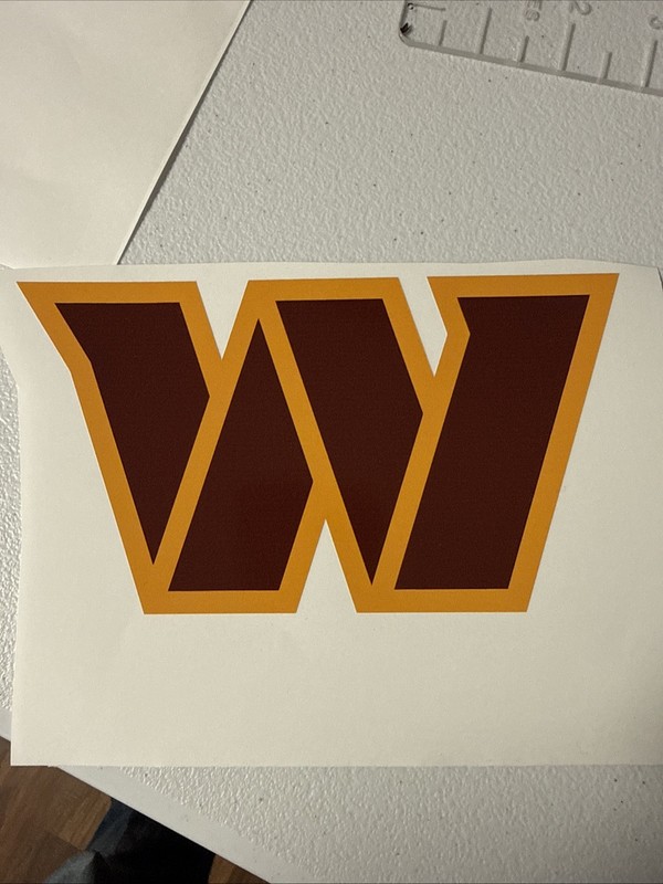 Washington Commanders Regular Vinyl Decal