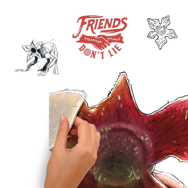 RMK5142GM Netflix Stranger Things Demogorgon Peel and Stick Giant Wall Decal gallery