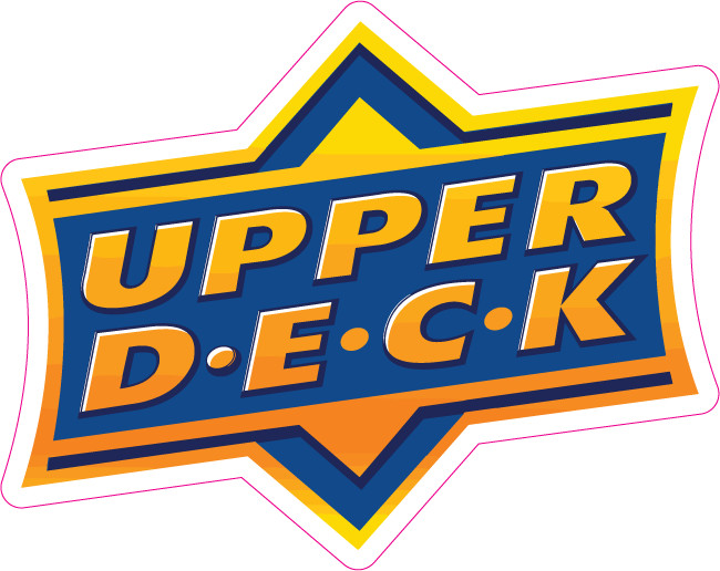 Upper Deck Logo Vinyl Sticker - Custom Size for Car, Laptop, Water Bottle