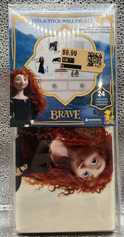 Disney Pixar Brave wall decals
