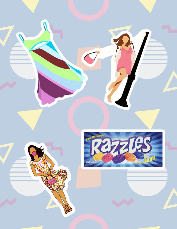 13 going on 30 2000's Movie Stickers Pack