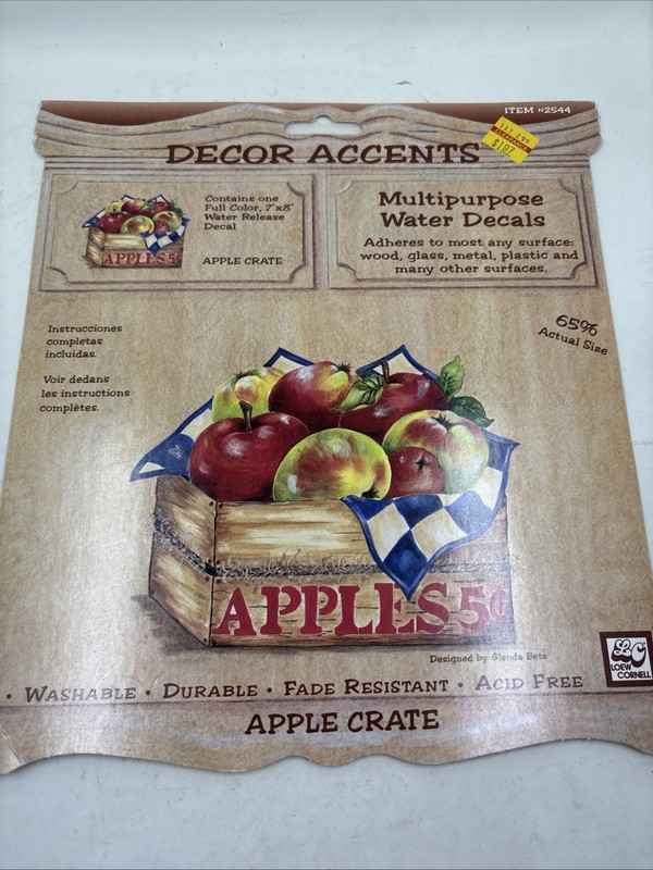 Farm Decor Accents- Lot Of 13 - Water Decals - Low Cornell Branded gallery