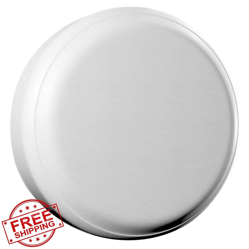 AmFor 28-29" Spare Tire Cover Jeep RV SUV White Weatherproof