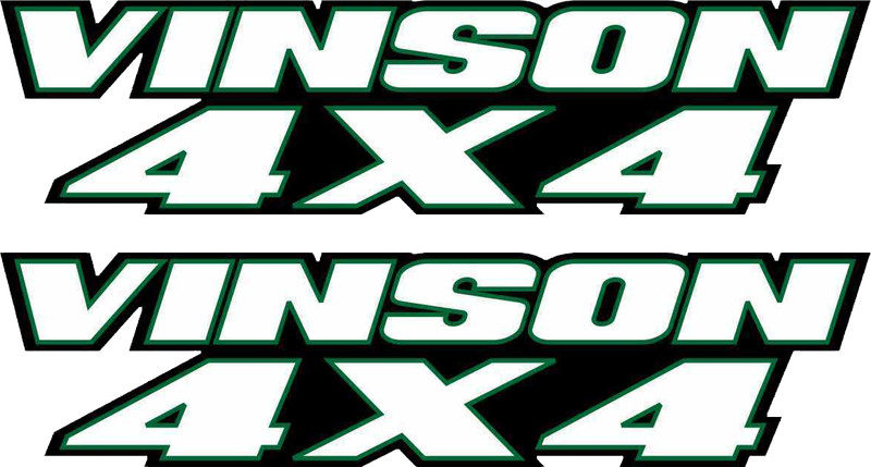 Vision 4×4 Gas Tank Graphics Sticker Decal atv quad lt f500 ltf f00f