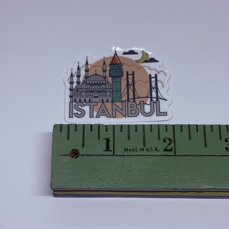 Istanbul Mosque Sticker Travel Turkey Art Decal Vinyl Country Souvenir Tc9 gallery