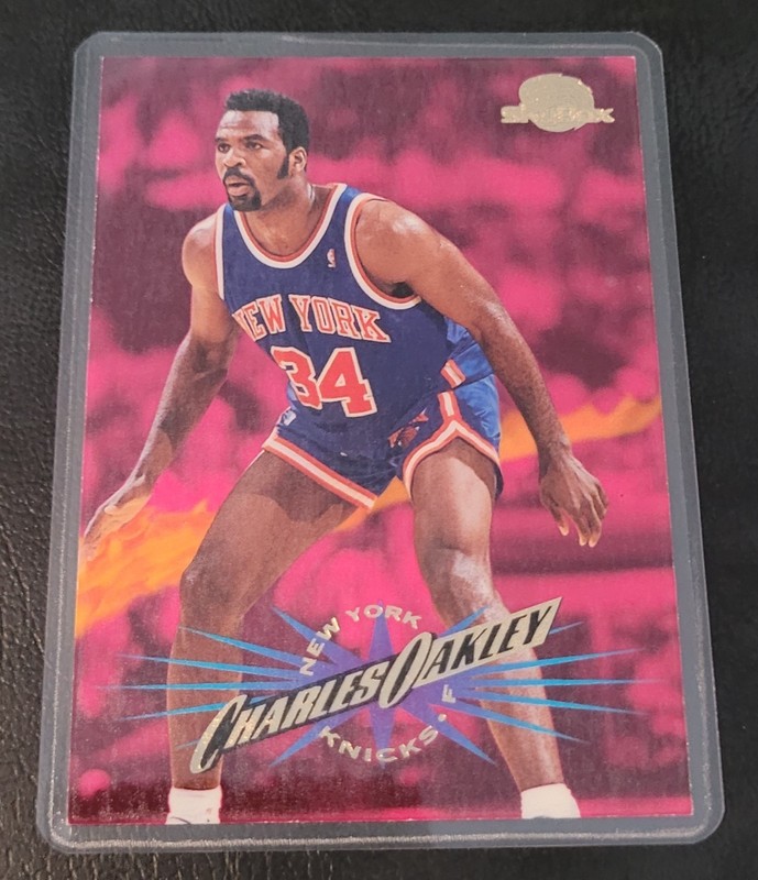 Charles Oakley Knicks Basketball Card HOF Fridge/Locker/Cabinet Laminated Magnet gallery