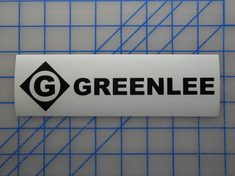 Greenlee Decal Sticker 15″ 18″ 23″ Bender Punch Multimeter 555 767 Hole Saw