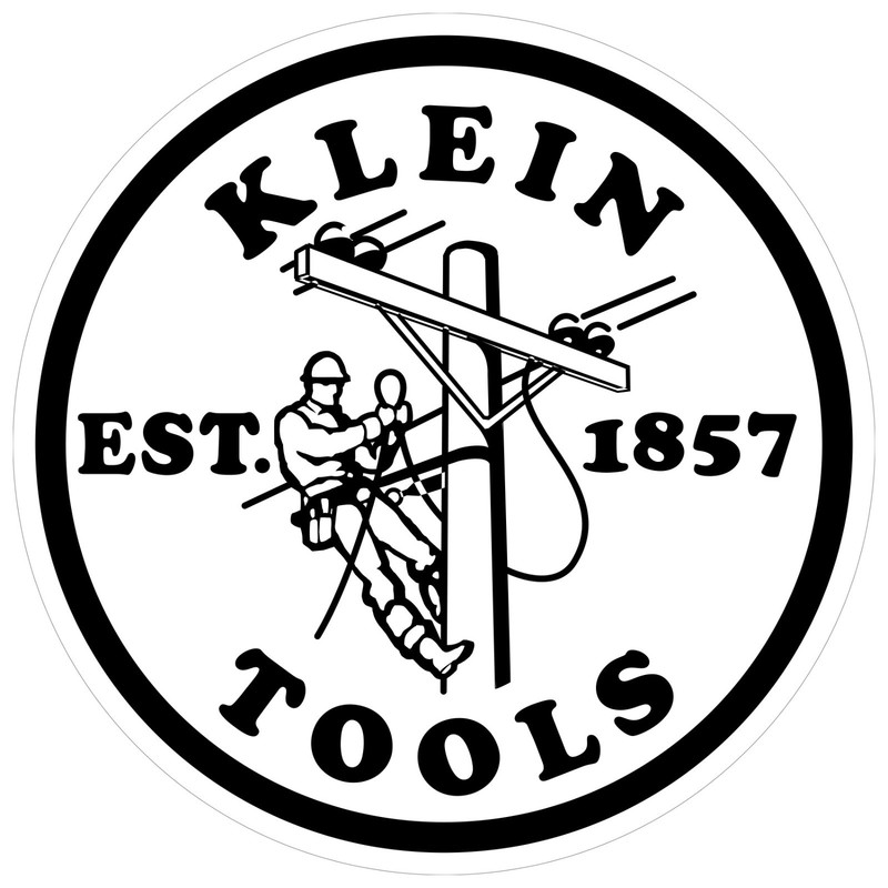 Klein Tools Decal Sticker Electrician Journeyman/ LINEMAN Sizes 3″, 5″, 7″ ROUND