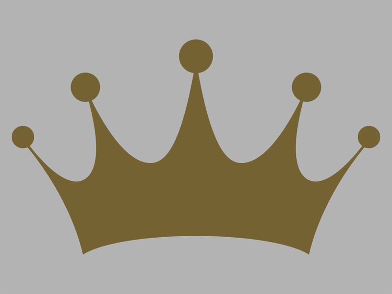 CROWN Sticker Waterproof Queen Princess Car Vinyl Metallic Water Bottle Decal