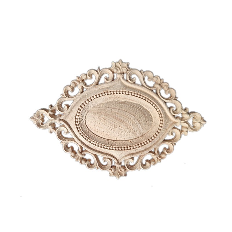 European Style Solid Wood Carving Appliques Home Furniture Vintage Decorations gallery