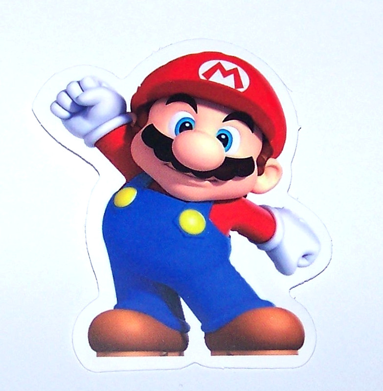Super Mario Bros Cut Sticker Decal Movie Nintendo Video Game Mario