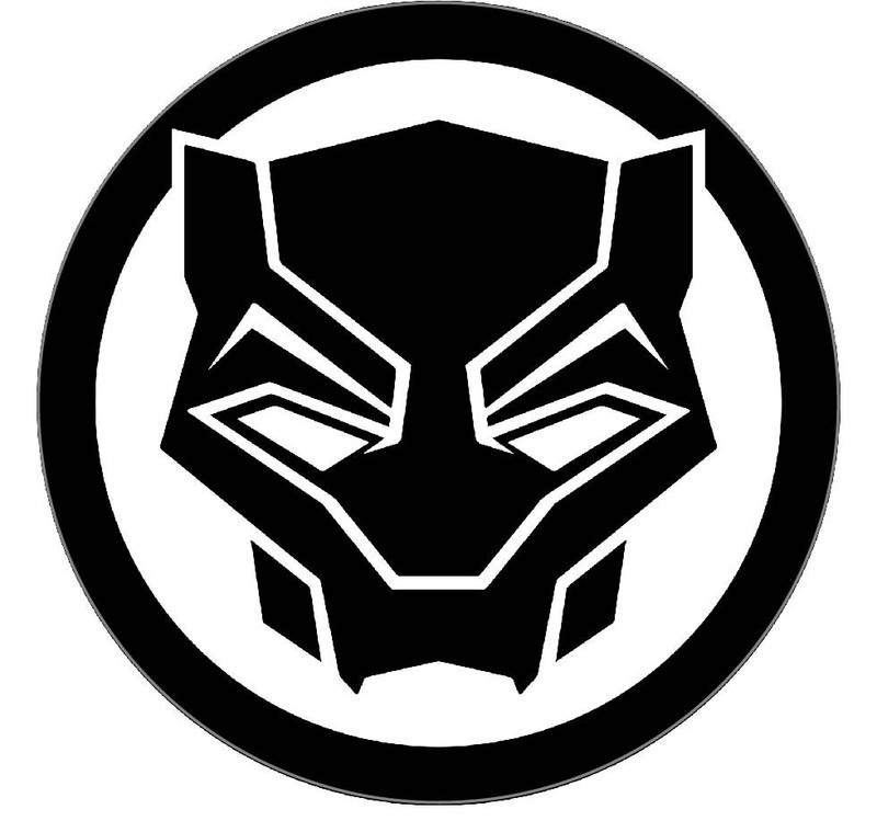 Black Panther Marvel Vinyl Decal Sticker for Car Laptop Water Bottle Waterproof