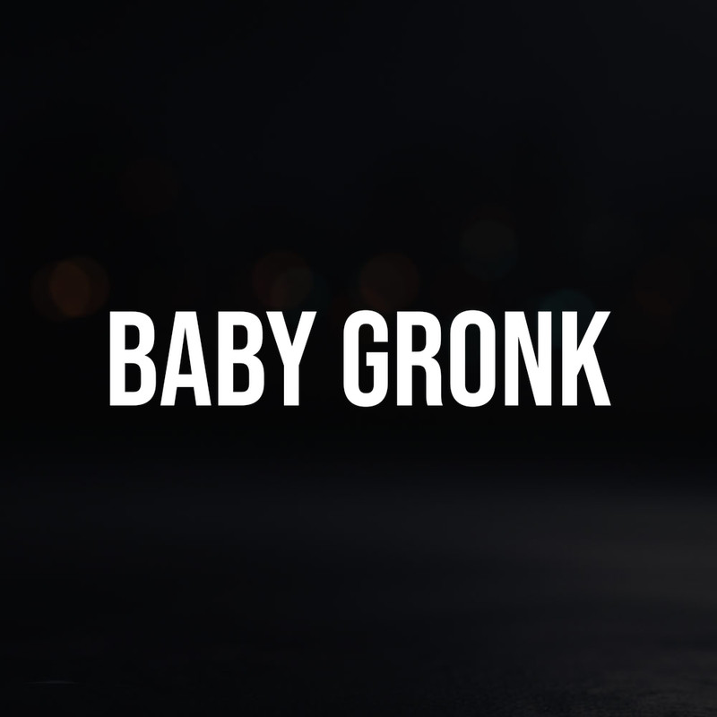8in Vinyl Decal Sticker – “Baby Gronk”