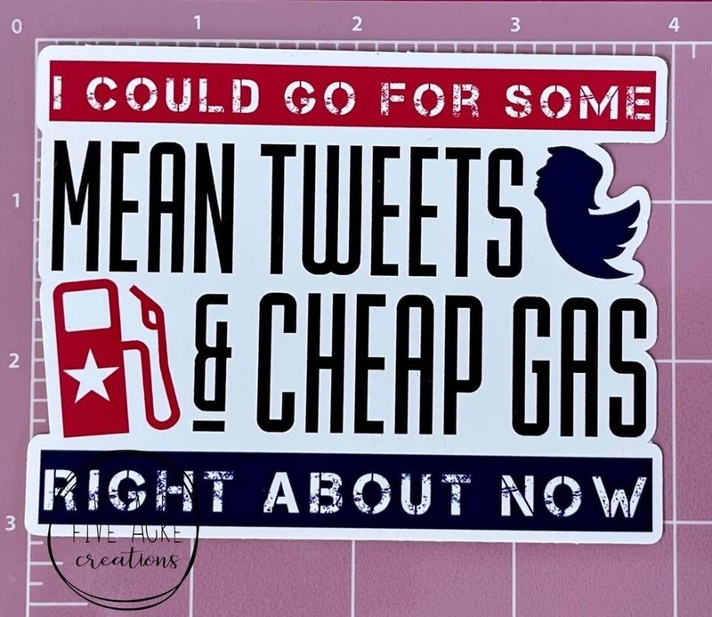 Funny Gas Prices Sticker • Waterproof 4”x6” Car Decal • Laptop Decal gallery