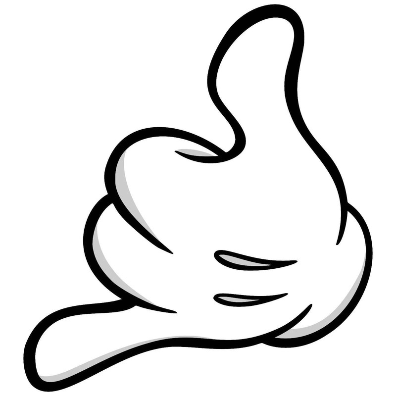 HANG LOOSE DECAL STICKER USA MADE TRUCK HELMET VEHICLE WINDOW WALL LAPTOP