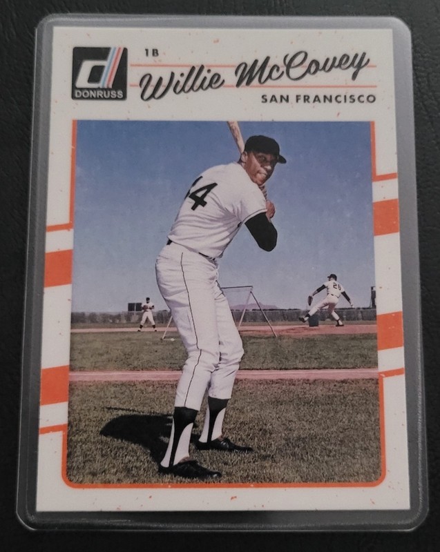 Willie McCovey HOF Fridge/Locker/Cabinet Laminated Baseball Card Magnet Giants gallery