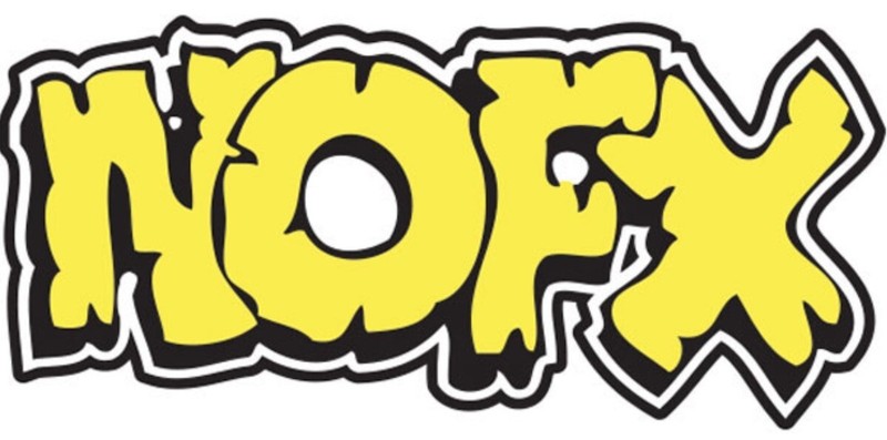 NOFX sticker logo punk band weatherproof bumper vinyl decal skate cell laptop