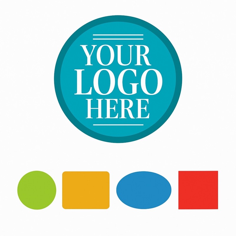 Custom Logo Vinyl Stickers Waterproof Personalized Business Labels Decals