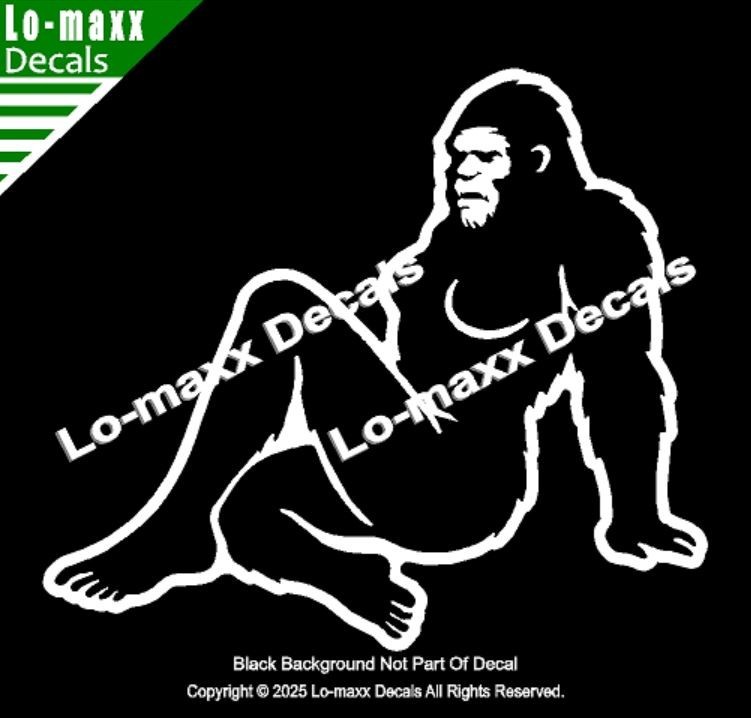 Sassy Squatch Bigfoot Vinyl Decal Funny Die Cut Sticker for Car Laptop Toolbox gallery