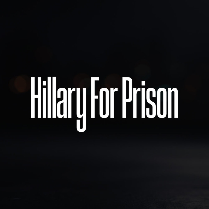 8in Vinyl Decal Sticker – “Hillary For Prison”
