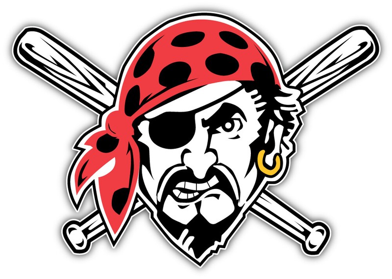Pittsburgh Pirates MLB Baseball Sport Logo Car Bumper Sticker Decal “SIZES”