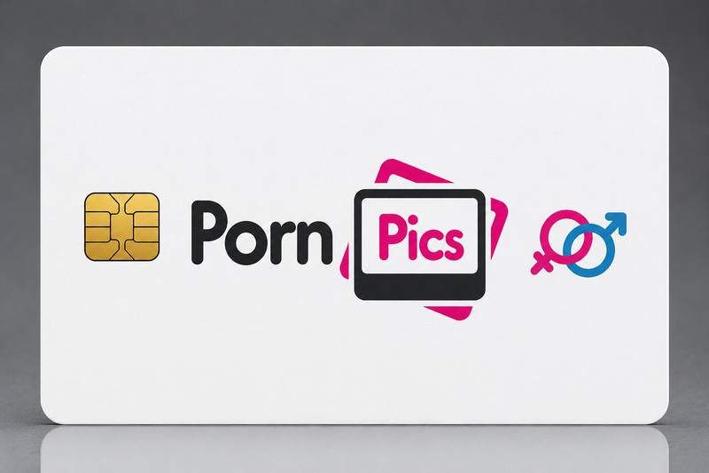 PornPics Credit Card Skin Funny Debit Card Vinyl Sticker Wrap