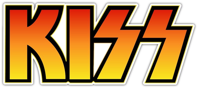 KISS Sticker Decal *3 SIZES* Rock Roll Vinyl Bumper Wall Logo Band