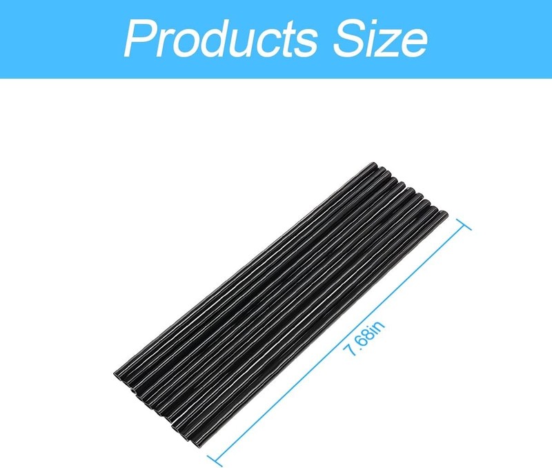 Car AC Vent Trim Strip20PCS Universal Waterproof PVC Air Outlet Decoration Black gallery