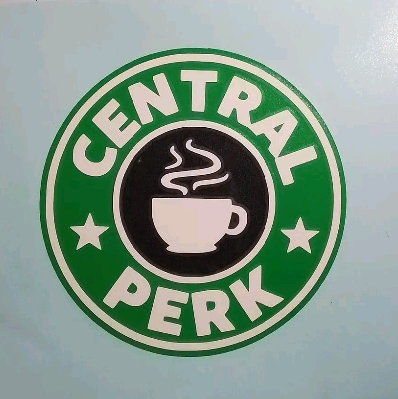 Friends TV Show Central Perk Vinyl Sticker Decal Car Laptop Window Desk Wall 4×4