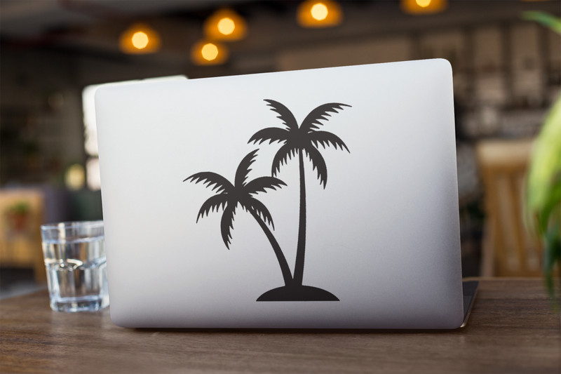 Palm Tree Home Décor Car Window Vinyl Decal Sticker Tropical Beach gallery