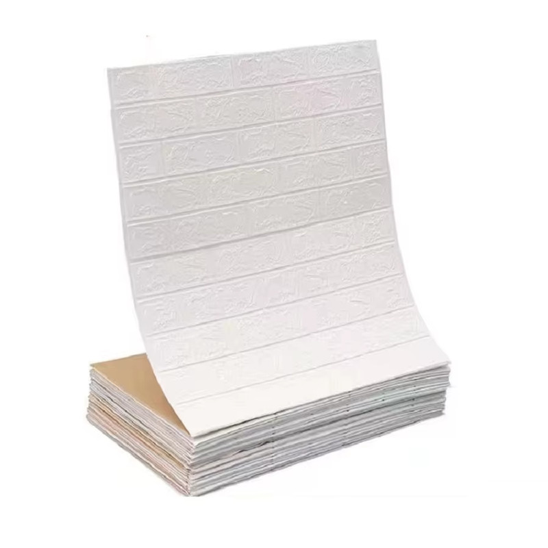 3D Self-Adhesive Wallpaper 70Cm*1/5/10M Continuous Waterproof Brick Wall Sticker gallery