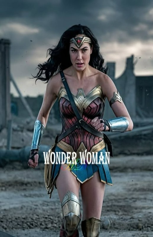 WONDER WOMEN MOVIE Wall Vinyl Decal Poster CANVAS PRINT Removable Adhesive