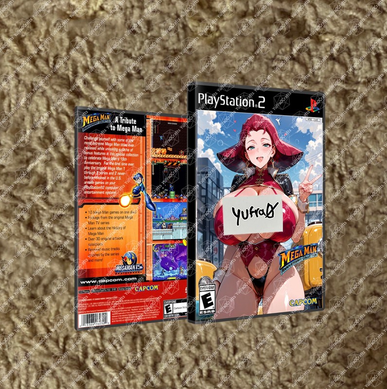 Mega Man Series PS2 CUSTOM COVER ART ONLY NO GAME NO CASE