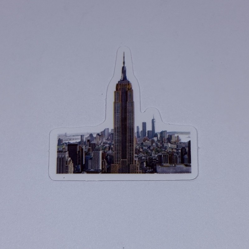 New York City Skyline Sticker Tour Travel City Art Decal Vinyl Paint Style Tc9