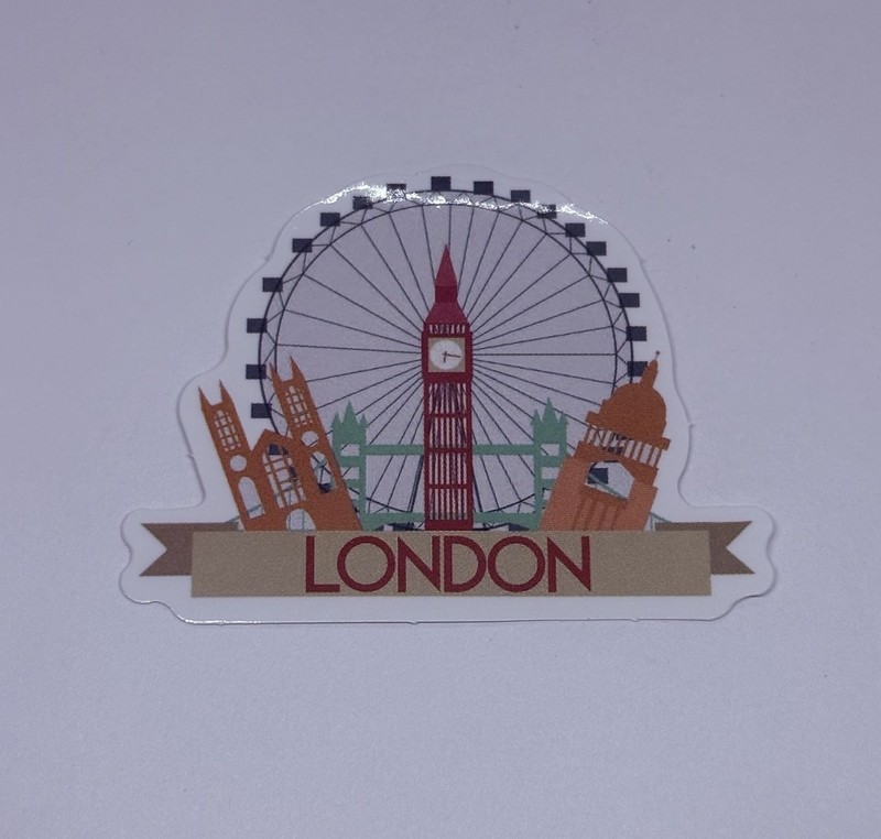 London Eye Sticker City Landscap Travel Art Decal Vinyl Country Souvenir Tc9