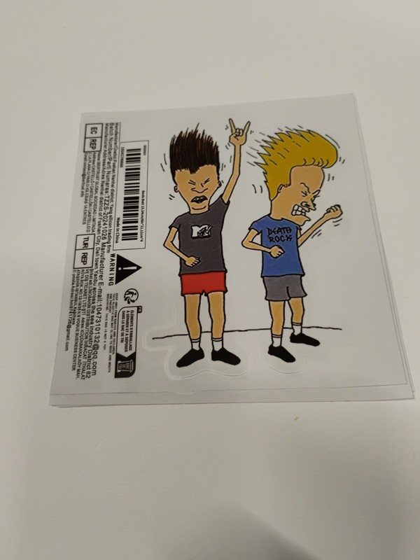 Beavis and Butt-Head Single Sticker Decal  Vinyl