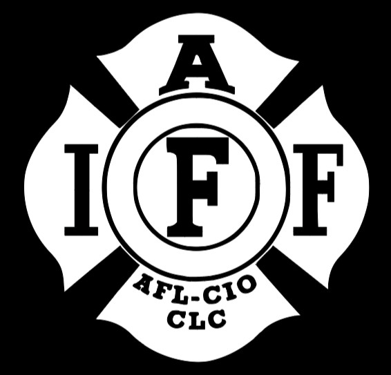 4″ IAFF die cut new vinyl Decal sticker fire fighter firefighter sticker logo