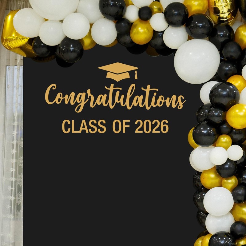 Congratulations Class of 2026 Decal Sign for Balloon Arch – Graduation Decor …