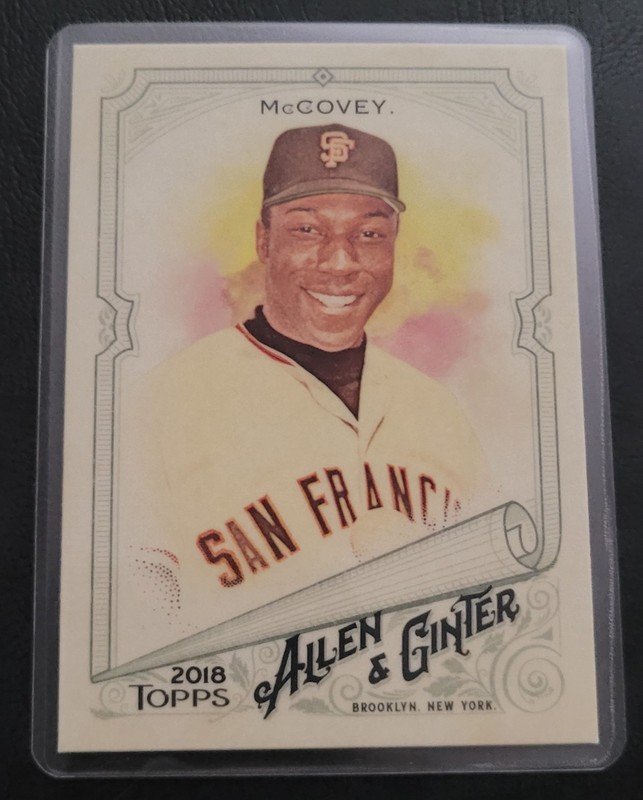 Willie McCovey HOF Fridge/Locker/Cabinet Laminated Baseball Card Magnet Giants gallery