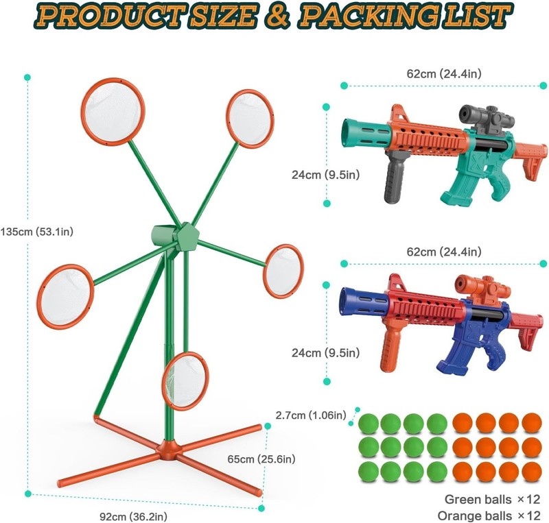 Shooting Games Toys for Age 5 6 7 8 9 10+ Year Old Boys, Kids Toy Sports & Outdo gallery