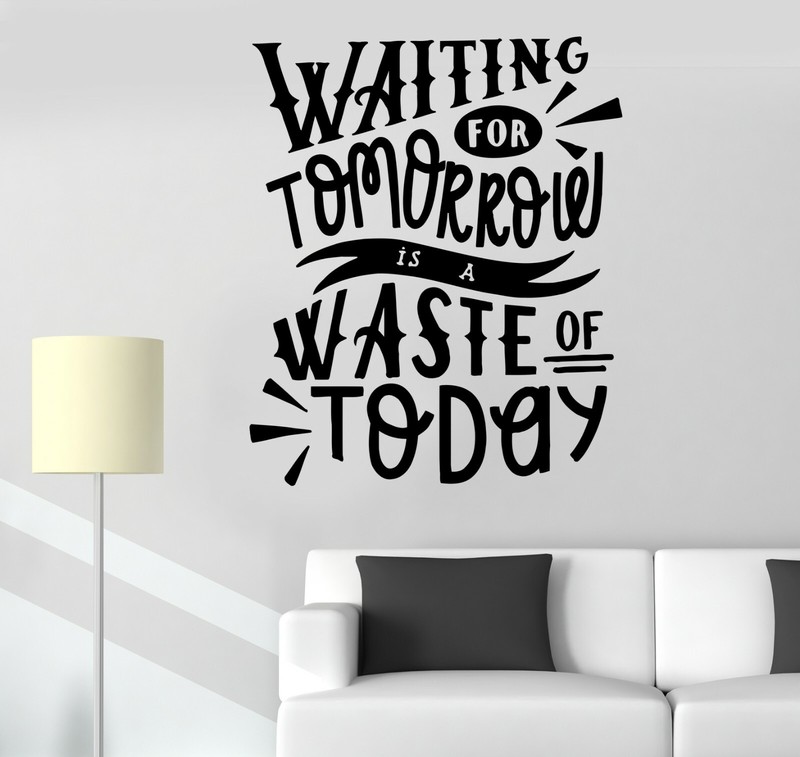 Wall Decal Words Poster Quote Motivation Success Lettering Vinyl Sticker ed1760