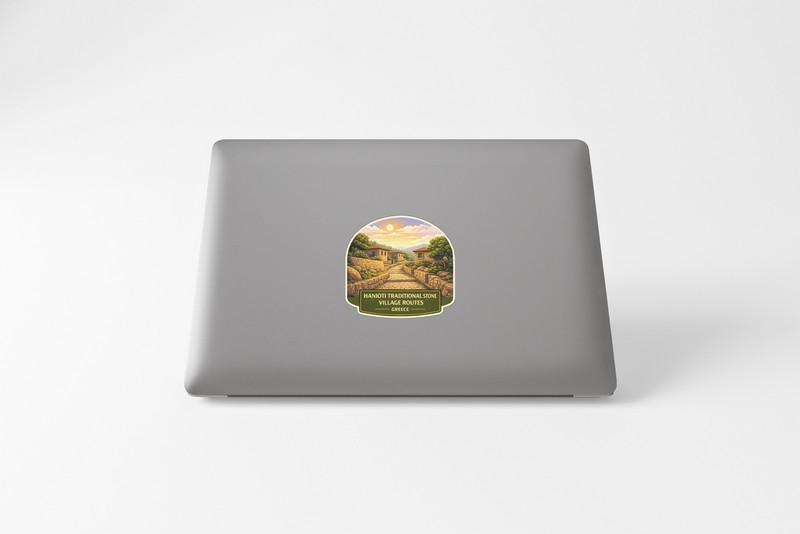 Hanioti Traditional Stone Greece Sticker Decal Vinyl Die-Cut Heritage gallery