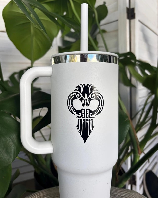 Hawaiian 3″ Black Ikaika Warrior Helmet Vinyl Car Truck Window Decal Sticker