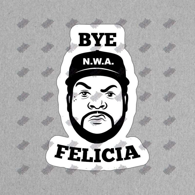 Bye Felicia Vinyl Sticker Decal N.W.A Inspired Creative Design for #109029