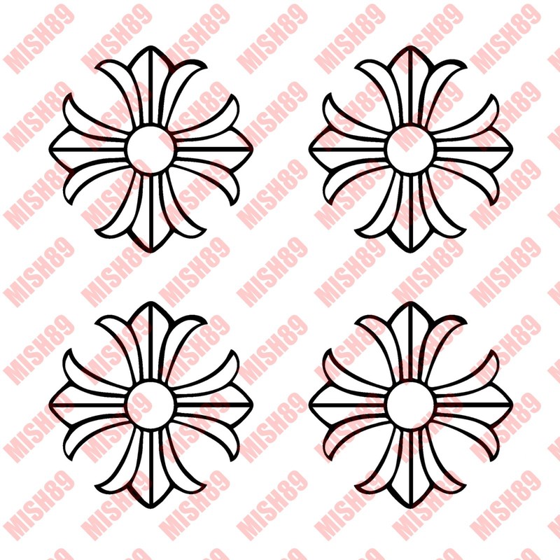 Chrome Hearts Decal Car Laptop Window Decals Sticker Vinyl – ANY SIZE